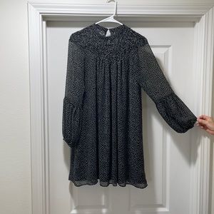 Zara black dress EUC!